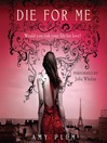 Imagen de portada para Die for Me